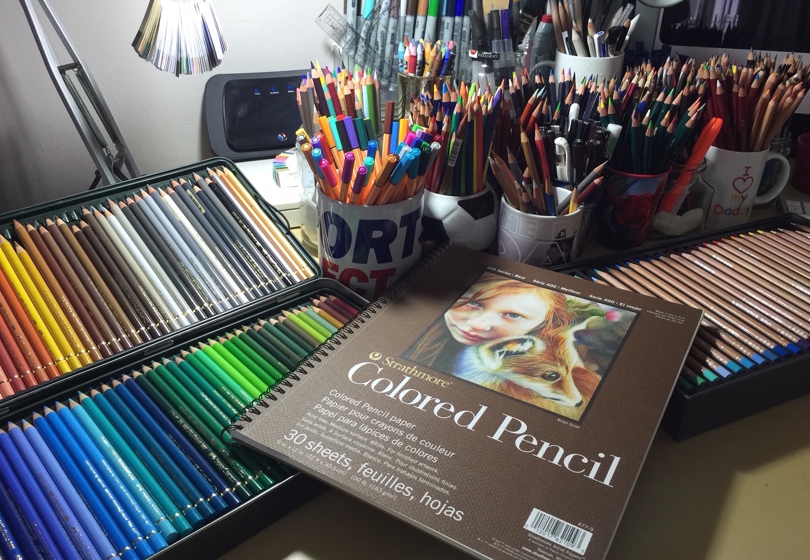 Colored Pencils Workstation [Book]