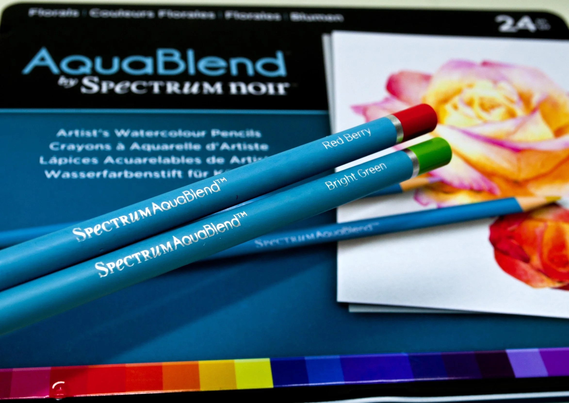 Naturals Aquablend by Spectrum Noir Spectrum Noir AquaBlend Watercolour Pencil Set