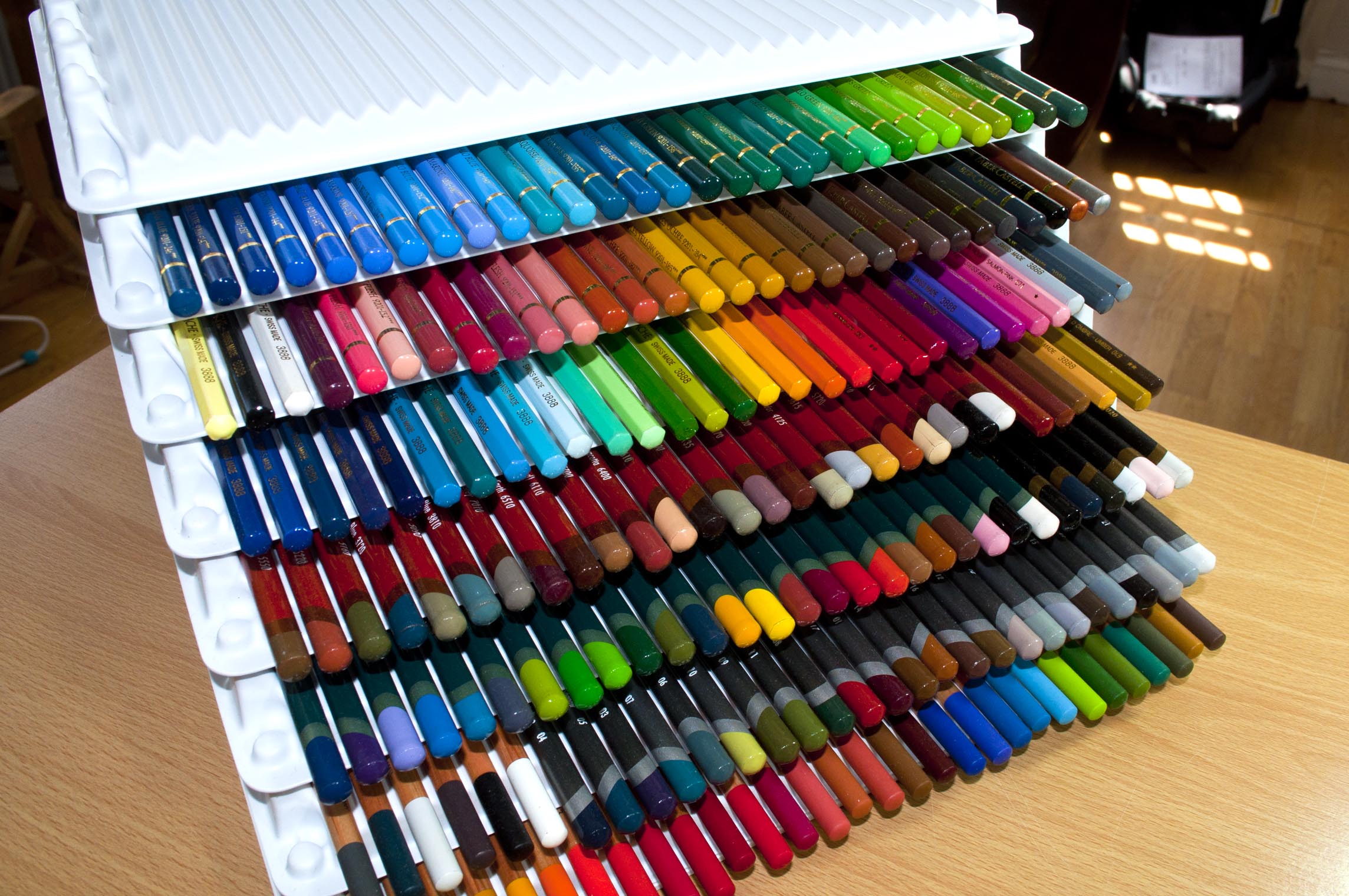 Colored Pencil Storage Ideas - Organized 31