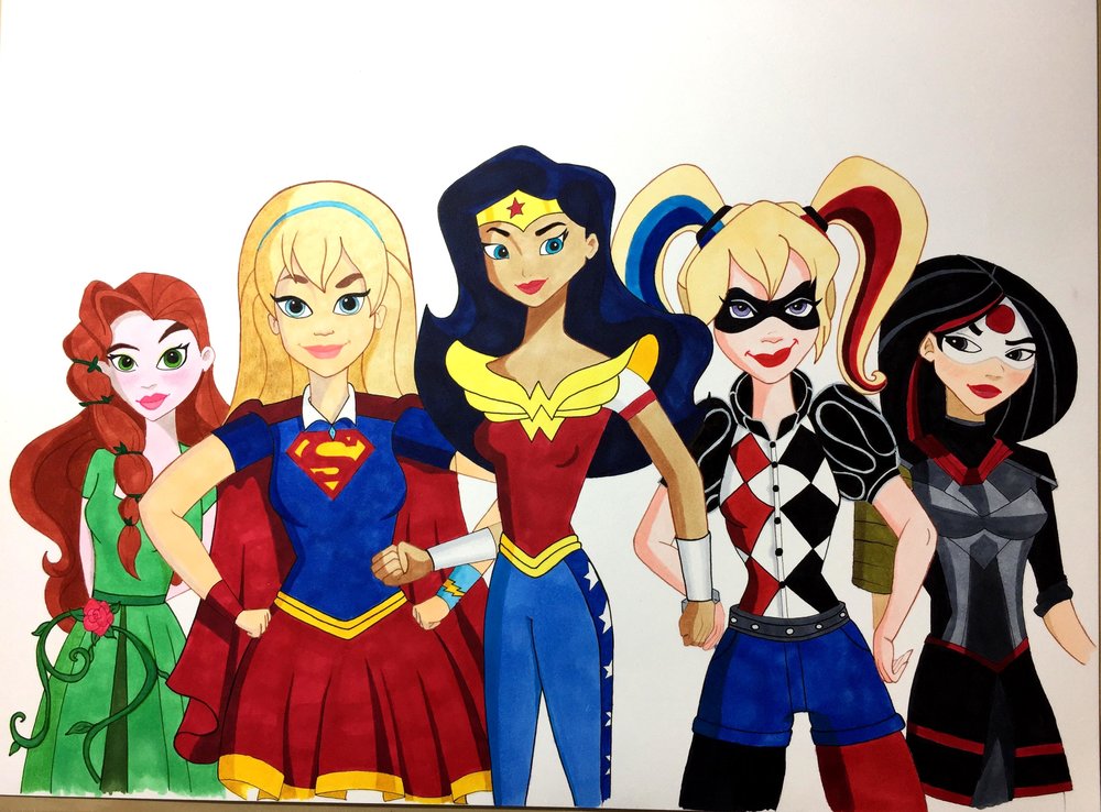 DC Superhero Girls — The Art Gear Guide