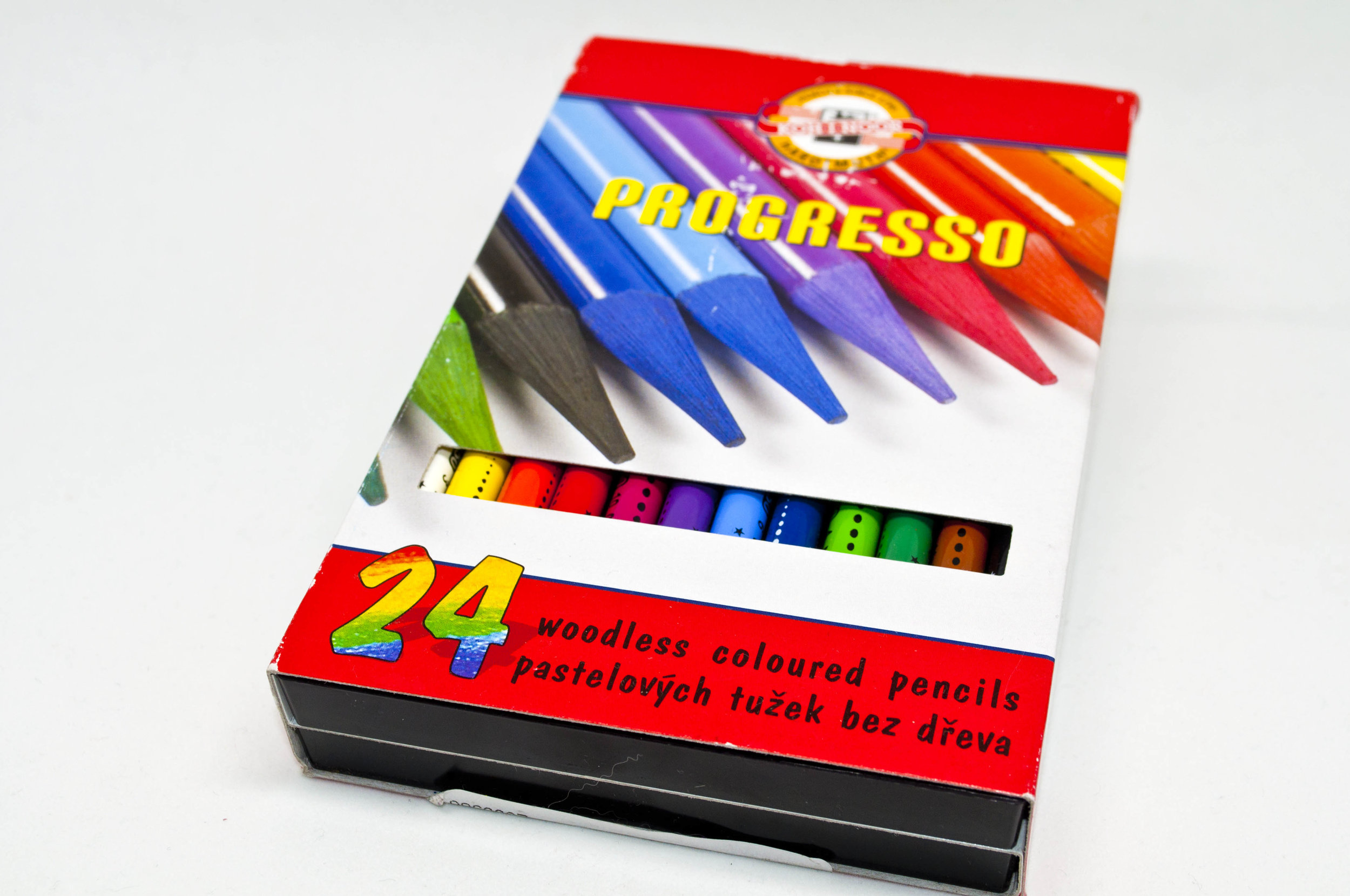 Lucky Art 24 Watercolor Pencils Professional, with A Brush and Tin Box - 24 Water Color Pencils for Children and Adult Coloring Books - Watercolor