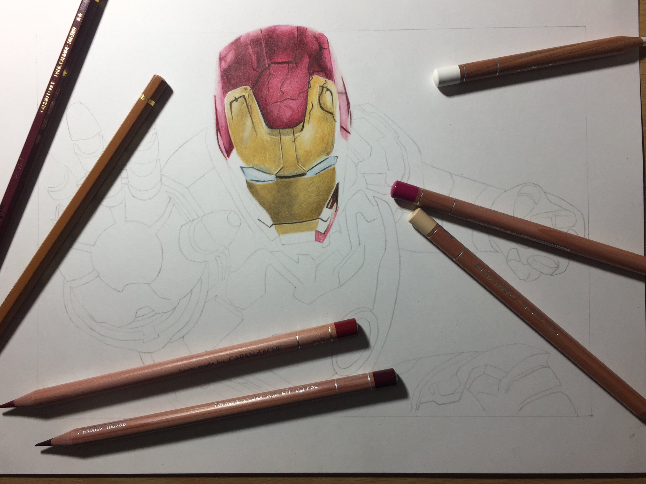 How to Draw Classic Iron Man