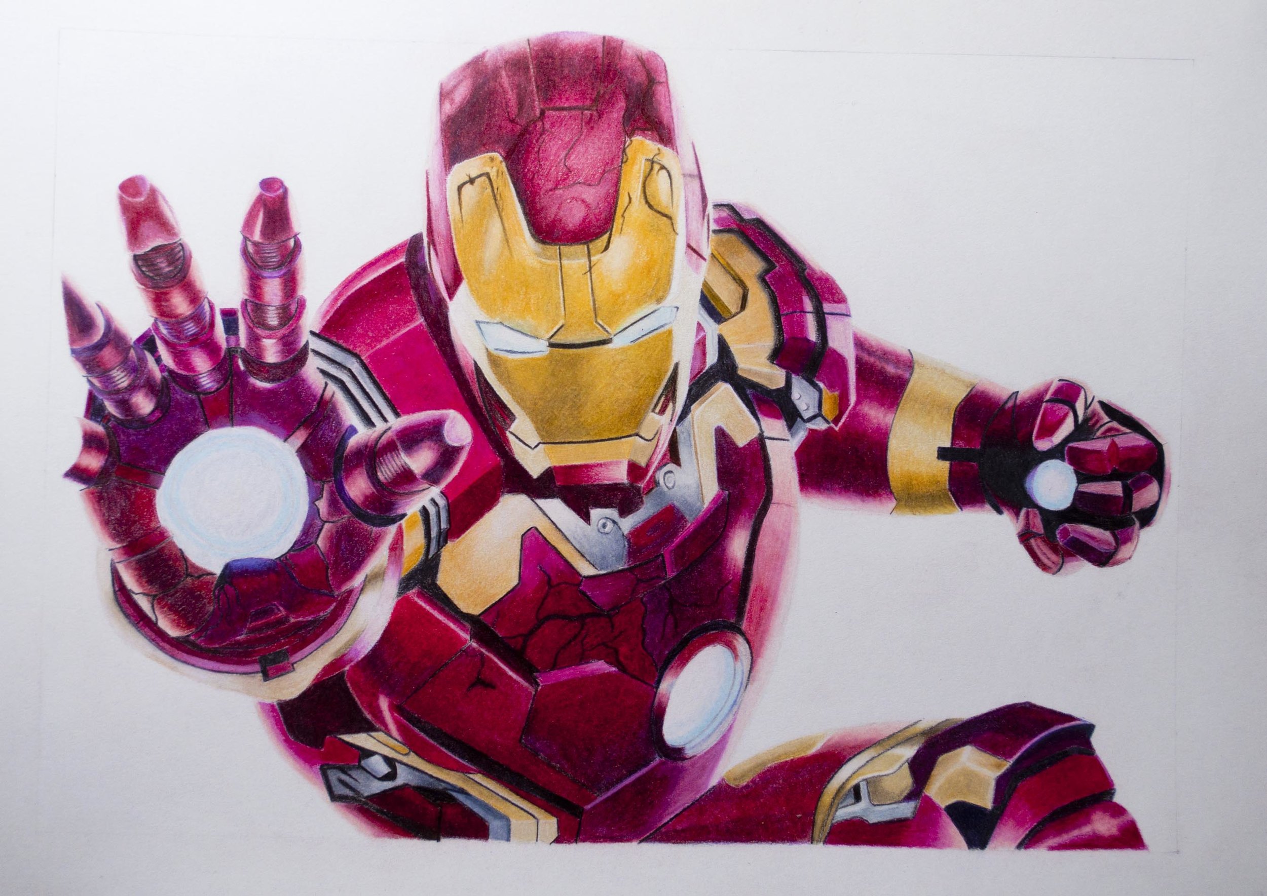Iron Man Drawing Sketch - Drawing Skill-anthinhphatland.vn