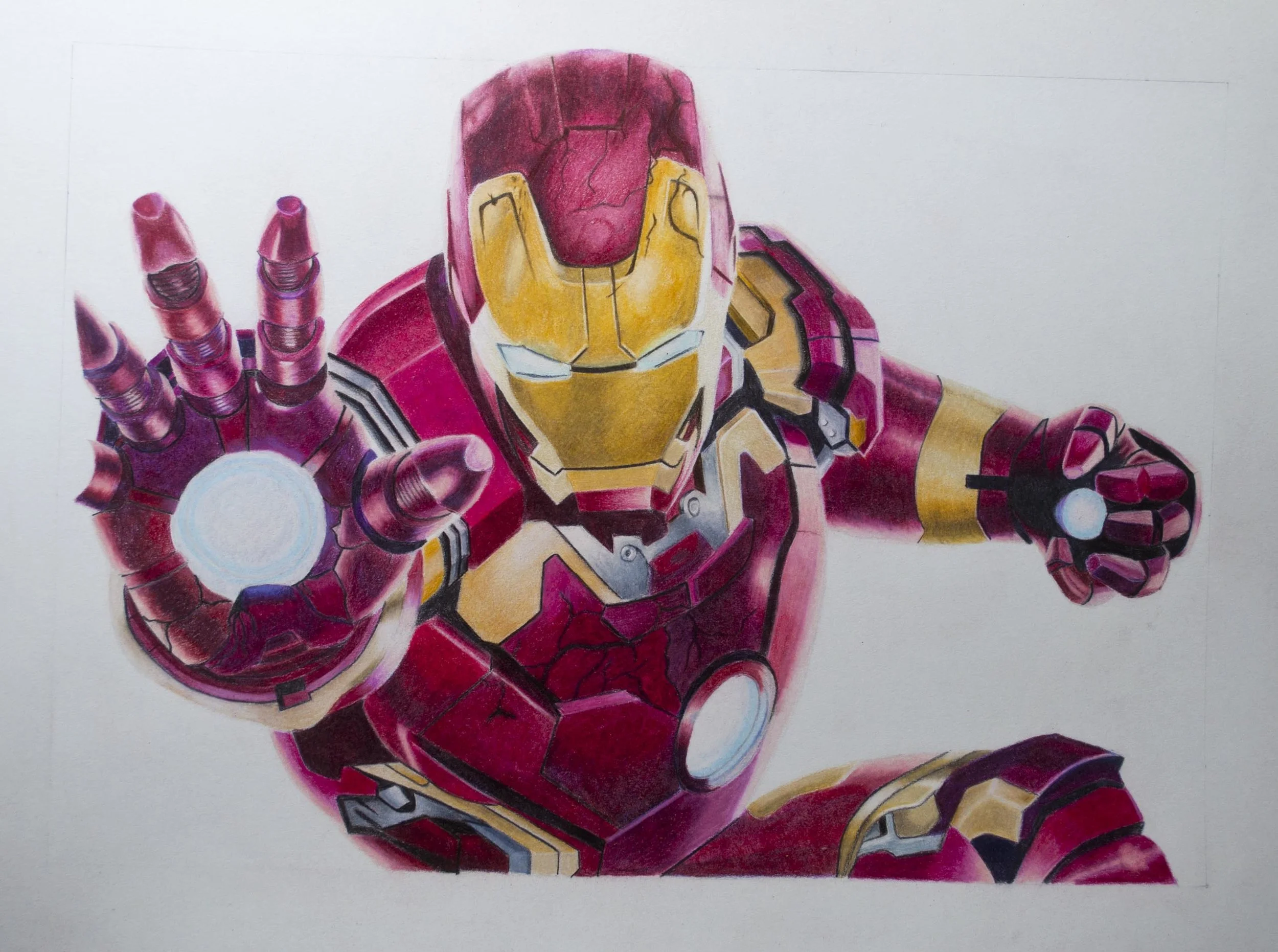 Iron Man Speed Drawing The Art Gear Guide