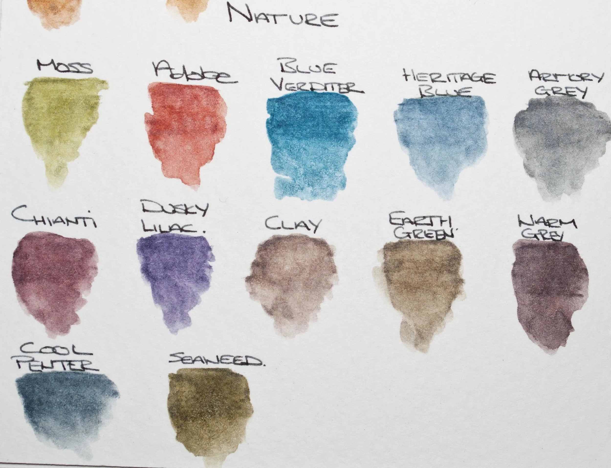 Nature Colors From The ColourTint Range 