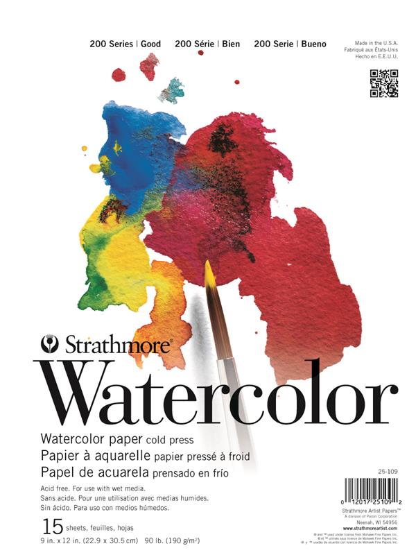 New - Strathmore 400 Series Cold Press Watercolor Paper Lot 11 x