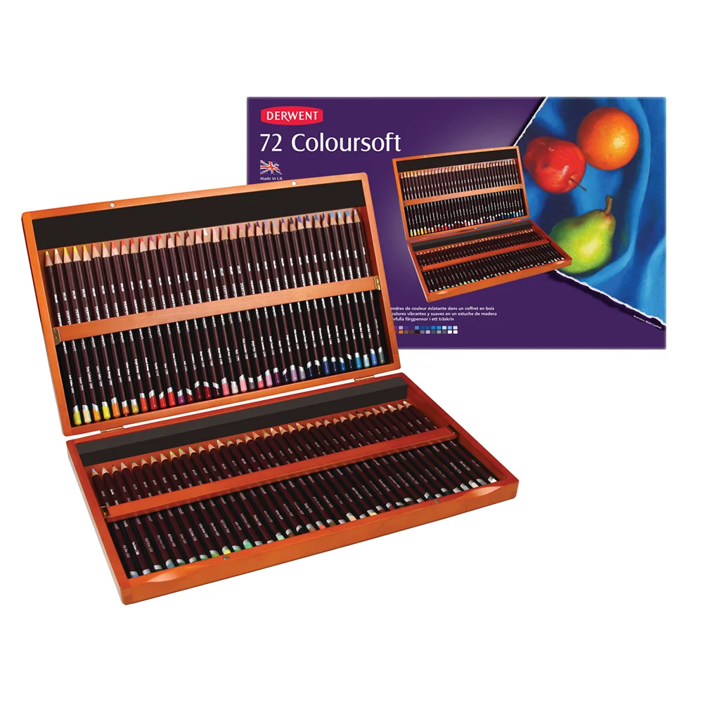 Derwent Coloursoft 72 Box Set