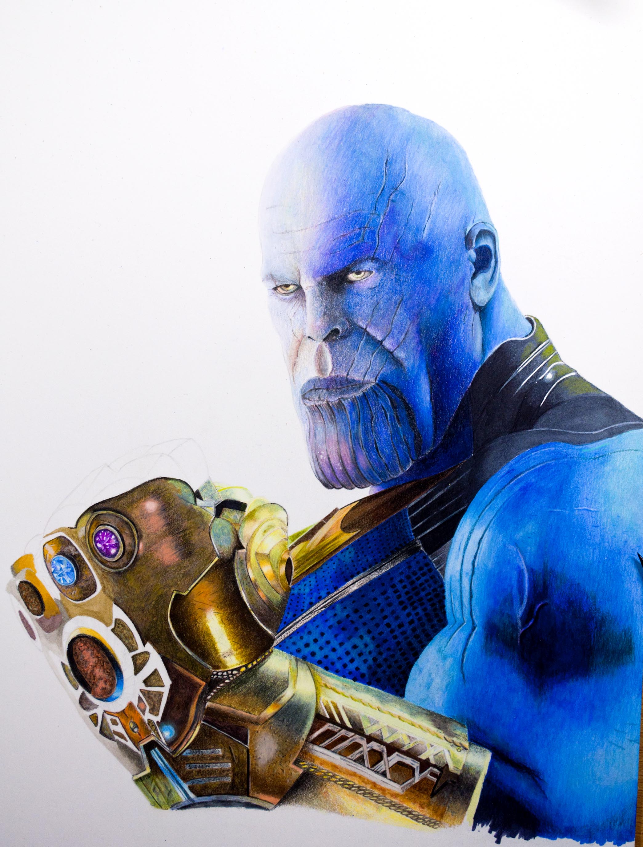 Drawing Thanos From Avengers  Endgame  Pencil Sketch Drawing Thanos   Avengers Infiniy War  YouTube