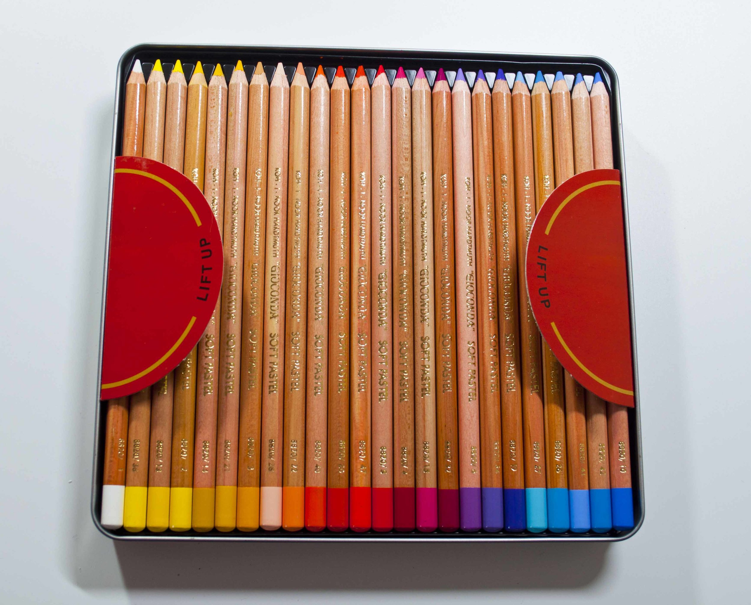 KOH-I-NOOR Artists Soft Pastel Pencils Set of 12 
