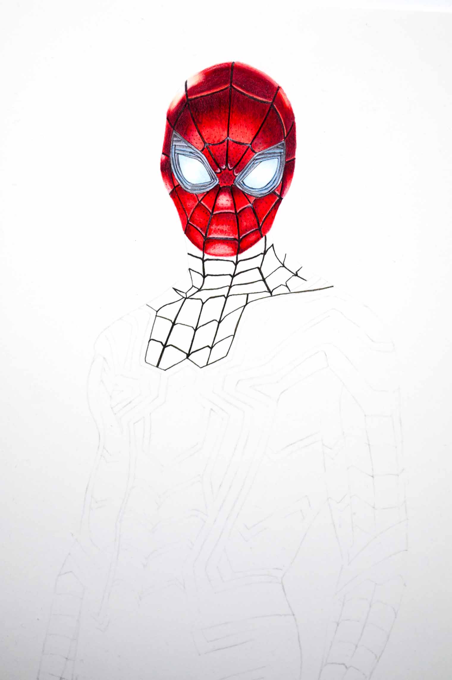 ArtStation  SpiderMan Sketch