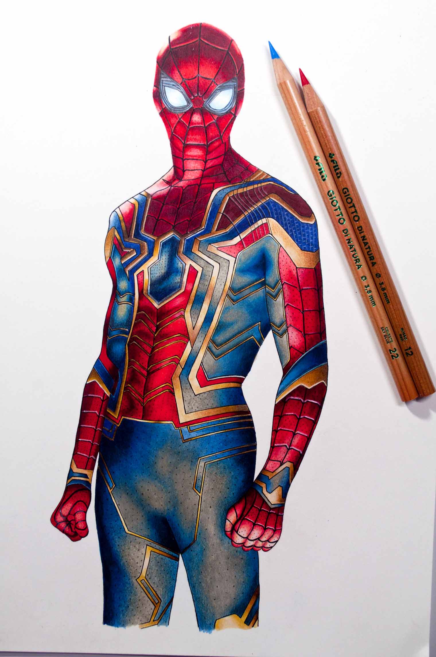 Watch this Self-Taught Artist Recreate Tom Holland's Iron Spider - The  Credits-saigonsouth.com.vn