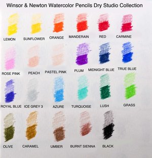 Winsor & Newton Studio Collection Watercolor Pencils — The Art Gear Guide