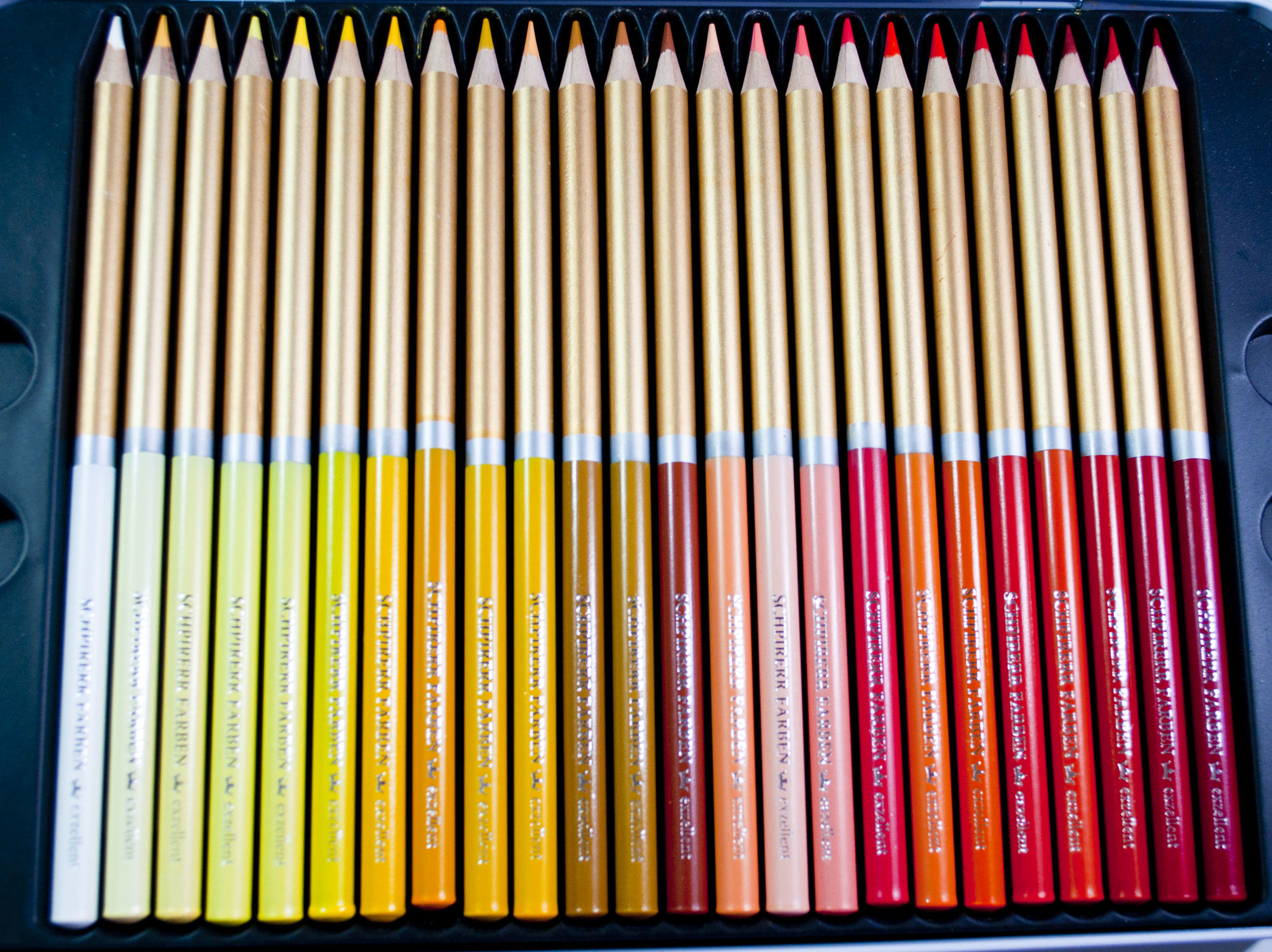 Professional Premium Numbered 72 Colored Pencils Set Schpirerr