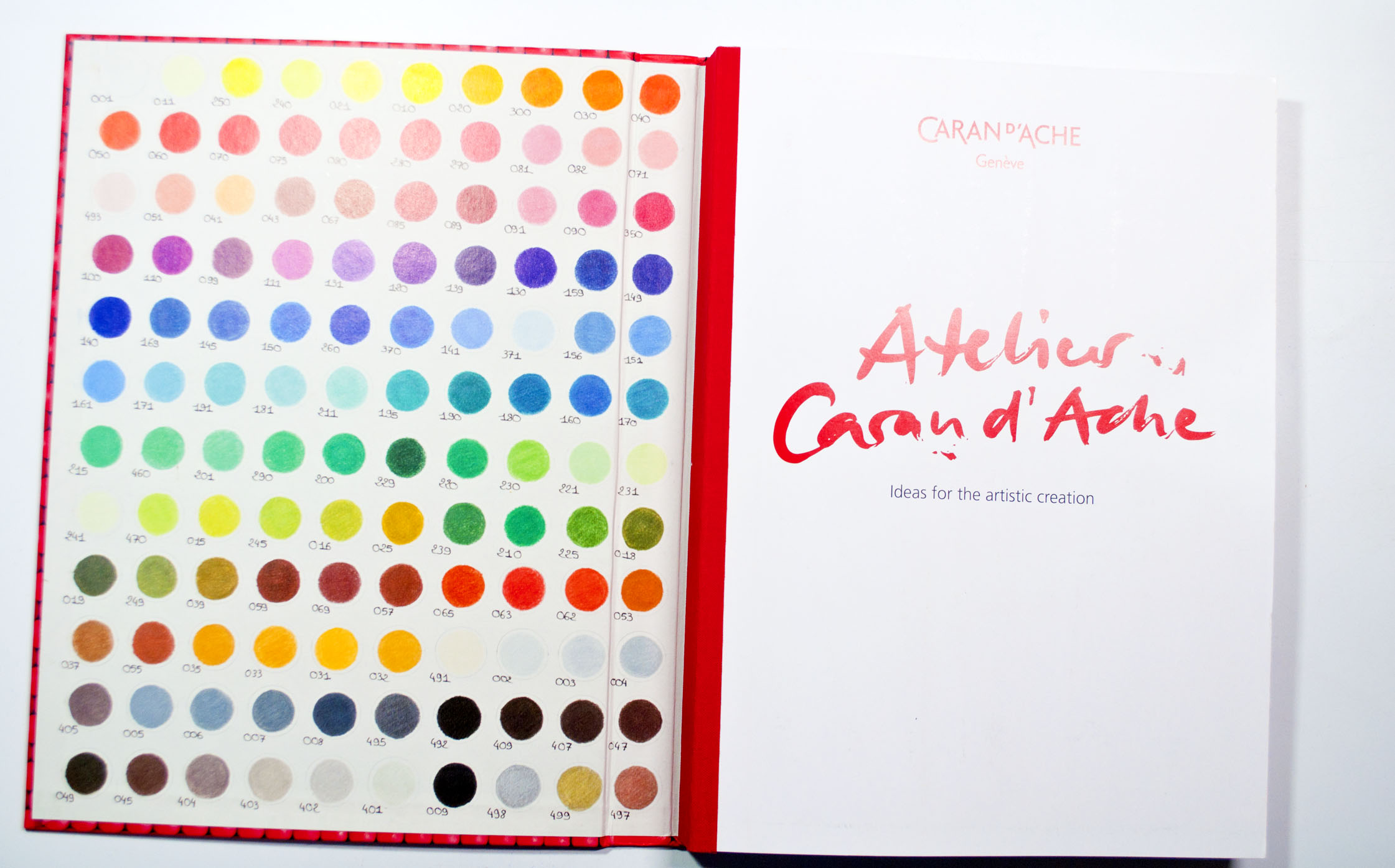 Caran dAche Book Catalogue Caran D'Ache Catalogue English Pen 1010 Limited Edition 