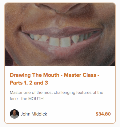 Drawing The Mouth Master Class Parts 1, 2 &amp; 3 