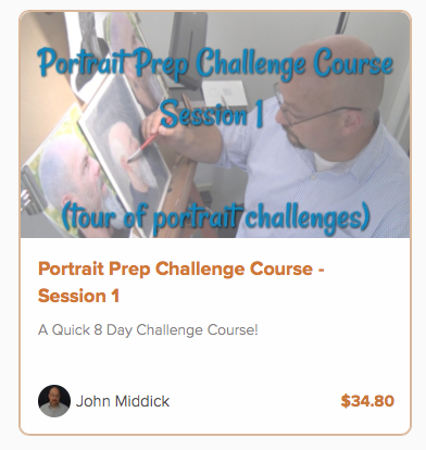Portrait Prep Challenge Course - Session 1 