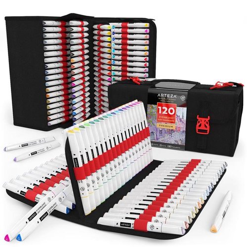 Arteza EverBlend Markers and Colouring Books - Any Good? - Bibi