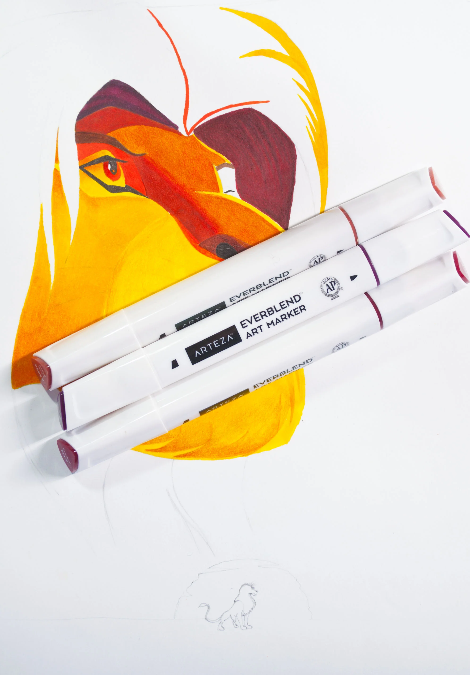 Arteza Lion King 2 With Markers.jpg