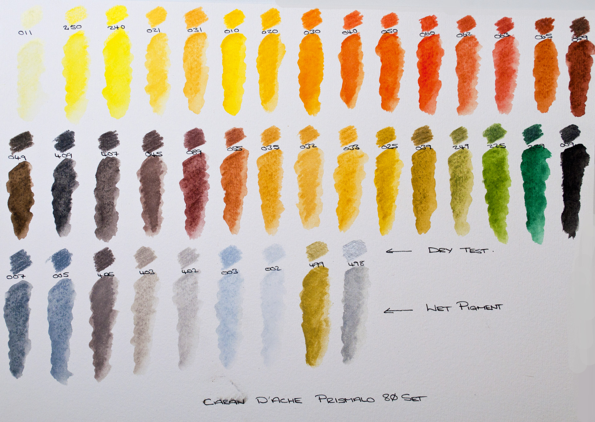 Caran d'Ache CD999 318 vullingen, 12 stuks, PRISMALO aquarel 18's