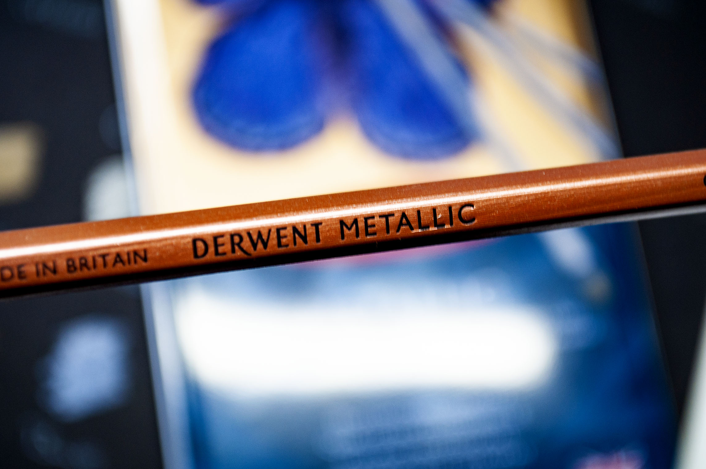 Derwent Metallic Pastel Pencils, Set of 6