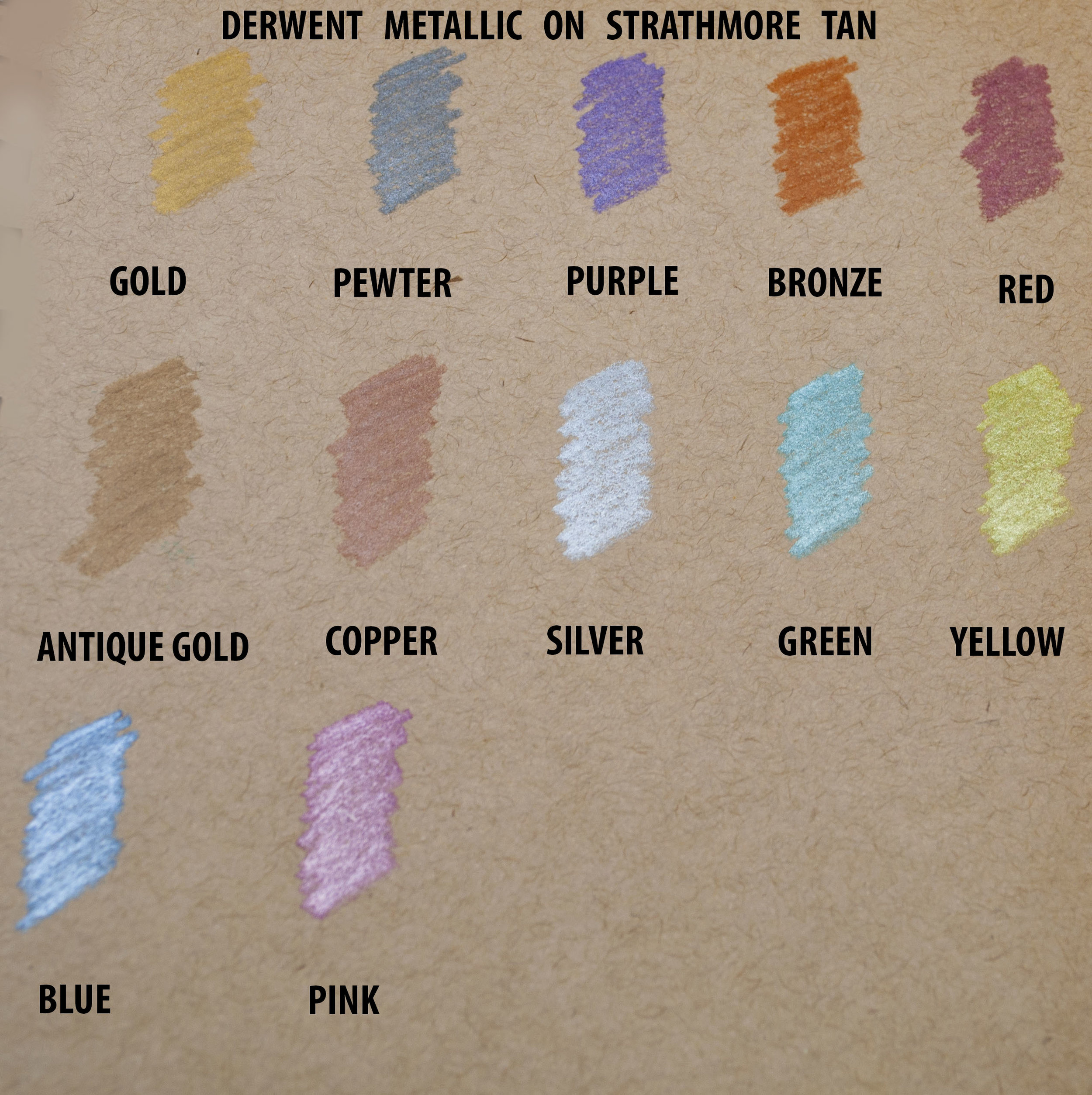 Derwent Metallic Coloured Pencils — The Art Gear Guide