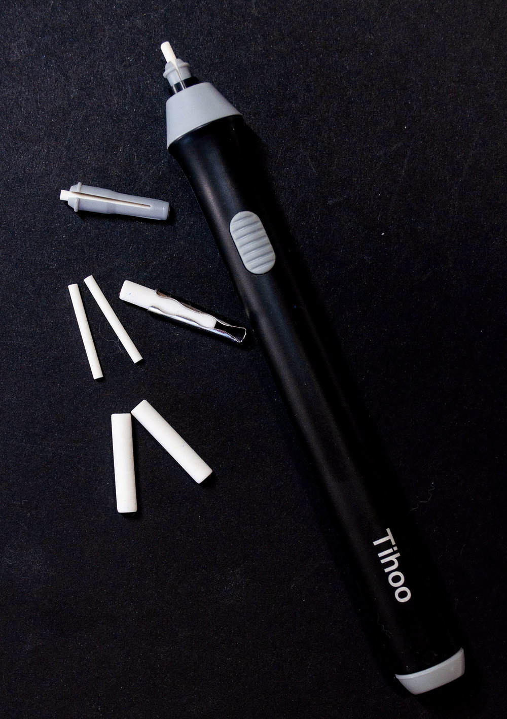 Tihoo Electric Pencil Eraser – Grey – Foxy Studio