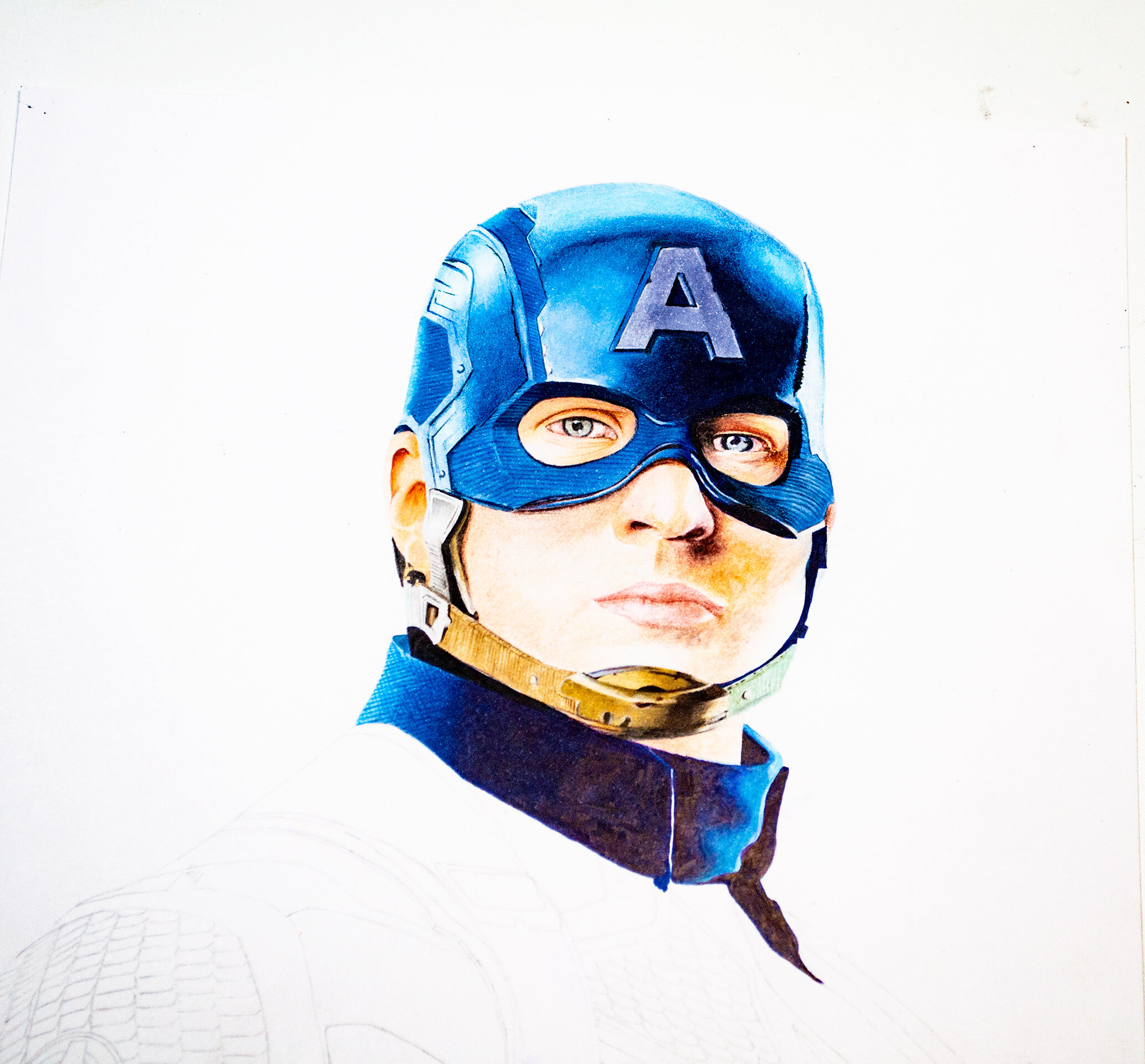 Captain America vs Iron Man - Kaustubh Samel - Drawings & Illustration,  Entertainment, Movies, Action & Adventure - ArtPal