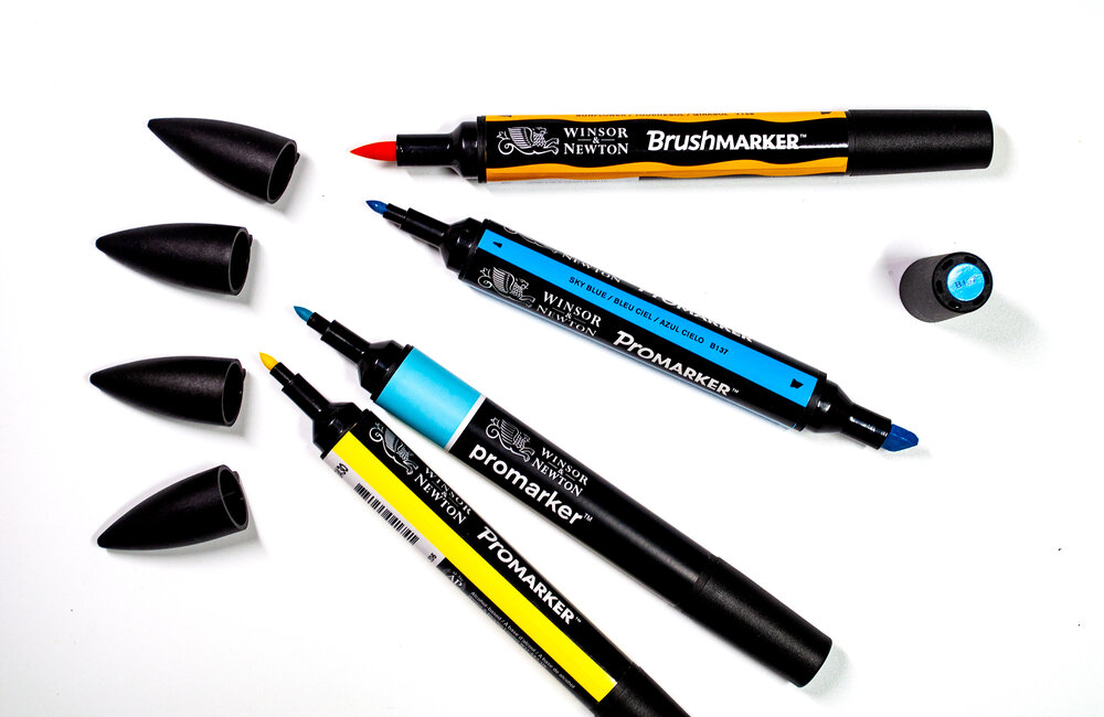 Specialiteit zal ik doen enthousiasme Winsor And Newton Promarker and Brushmarker Review — The Art Gear Guide