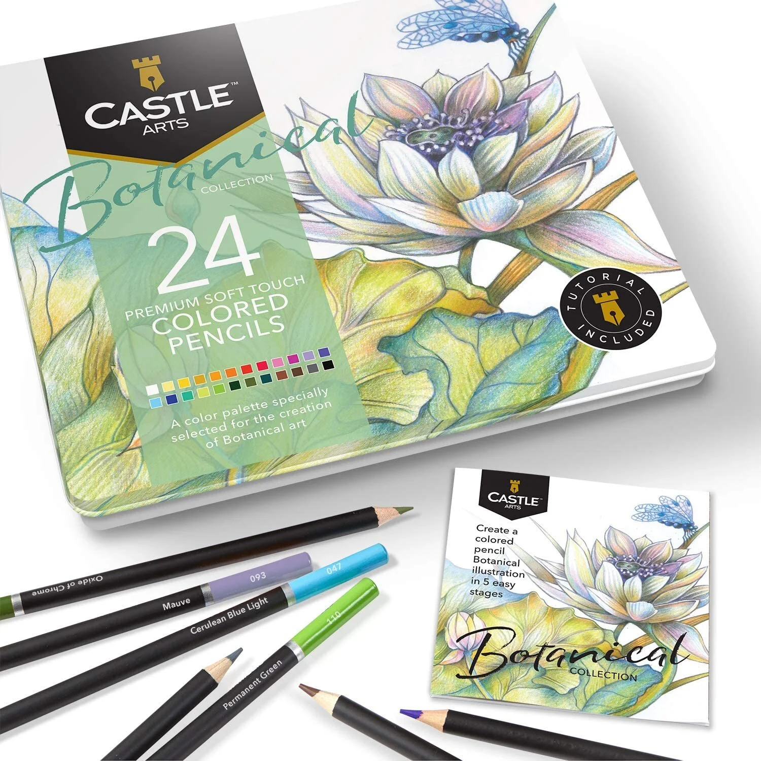 Castle Arts Botanical 24 Set