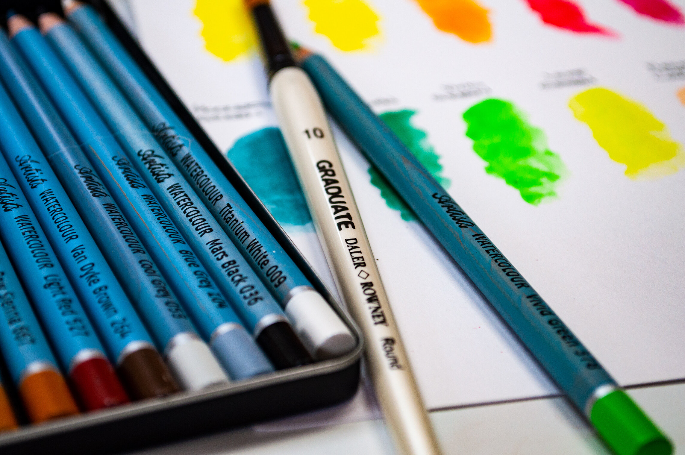 Daler Rowney Watercolour Pencils — The Art Gear Guide