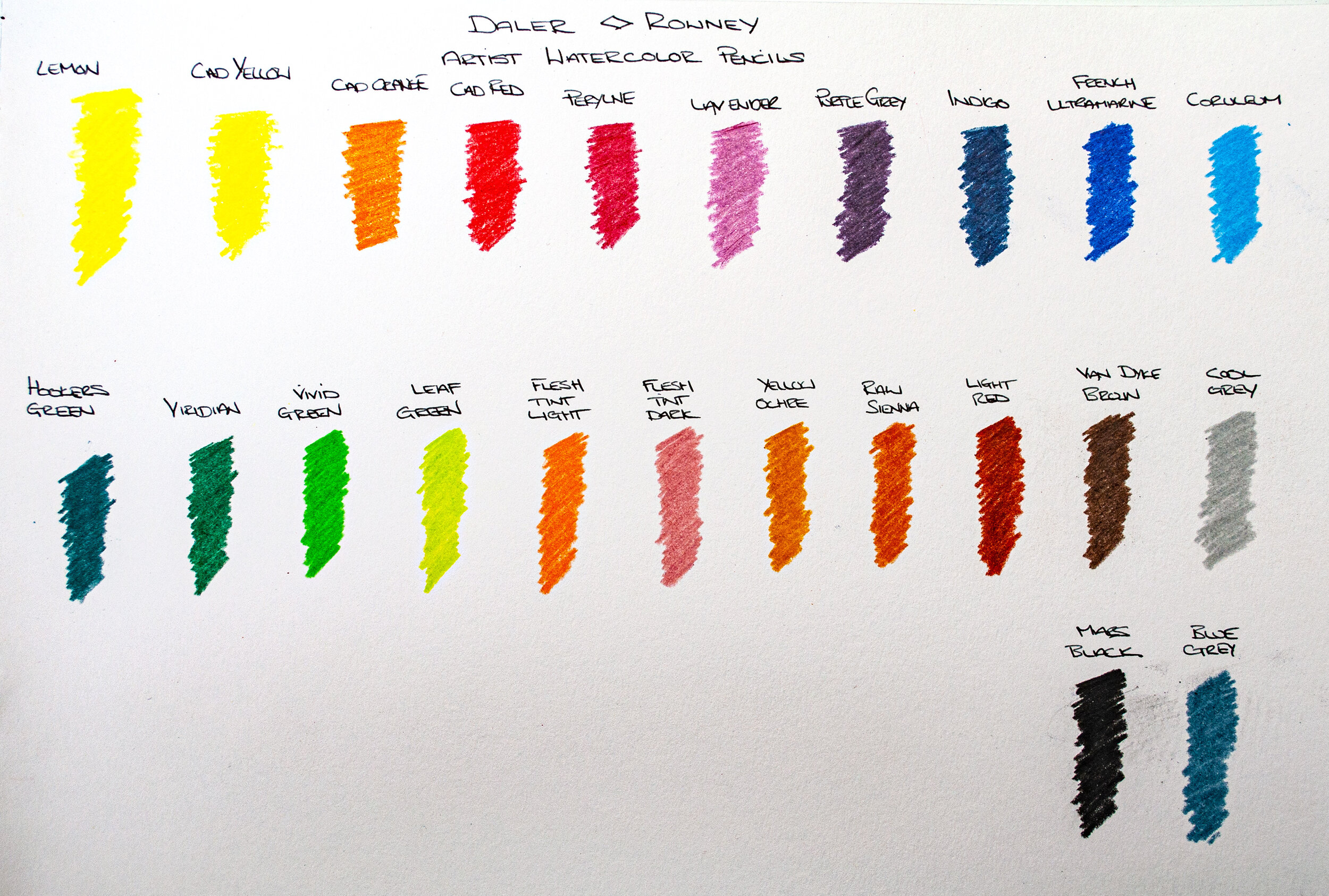 Watercolours: Daler-Rowney Artists Watercolours (review)