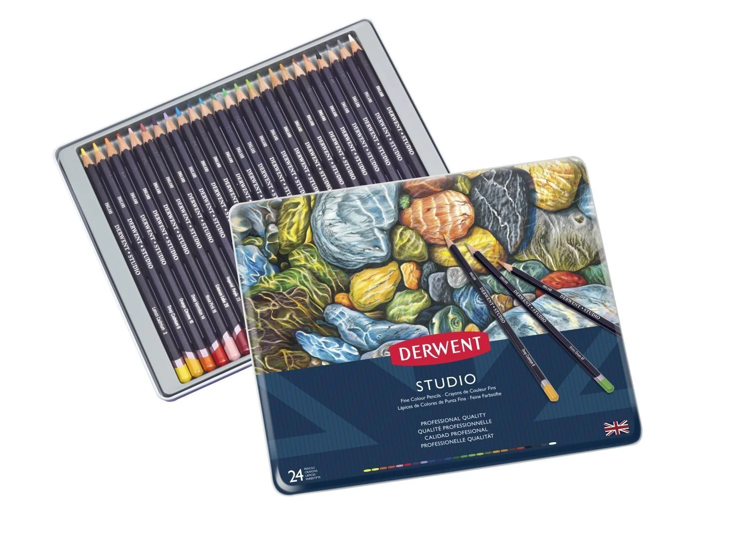 Derwent Studio Coloured Pencils 24 Set