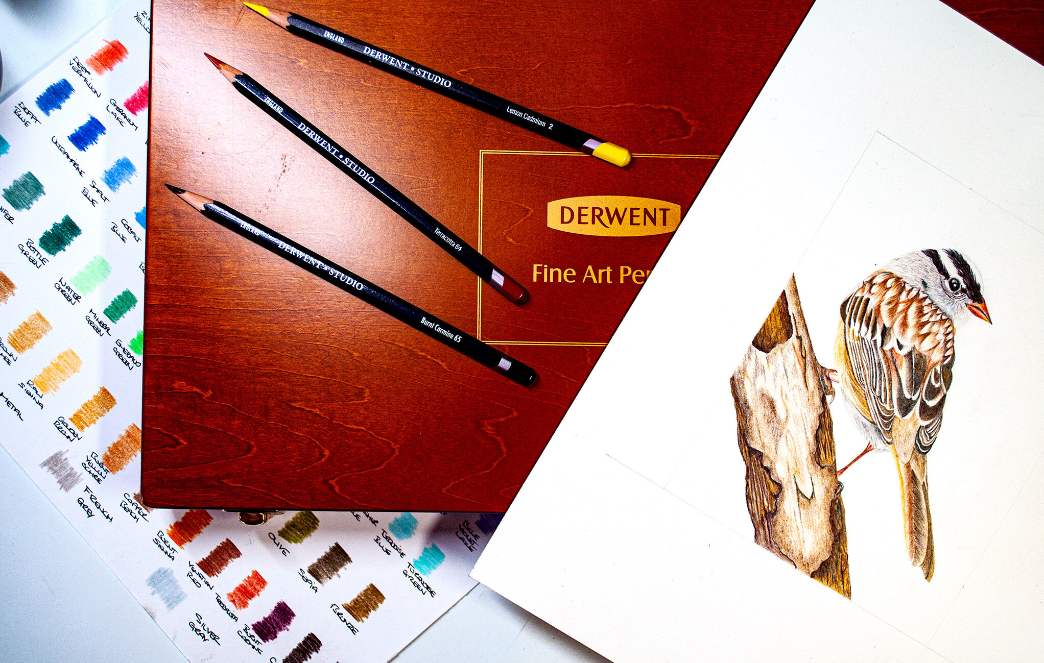 DERWENT DRAWING PENCILS REVIEW  Reviewing the 24 Set of These Awesome Derwent  Pencils! 