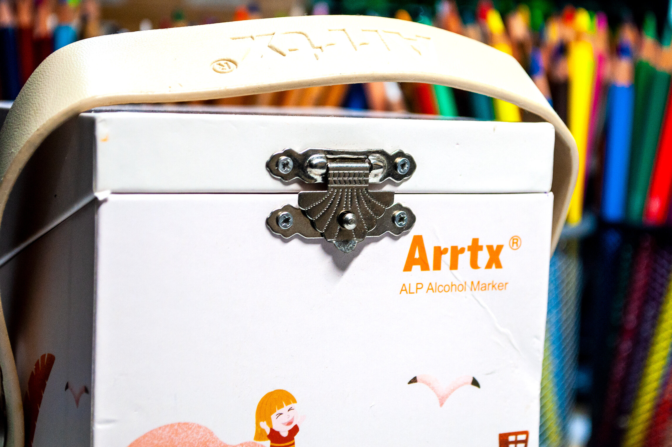 Arrtx ALP 40 Pastel Colors Alcohol Markers Double Tipped Permanent