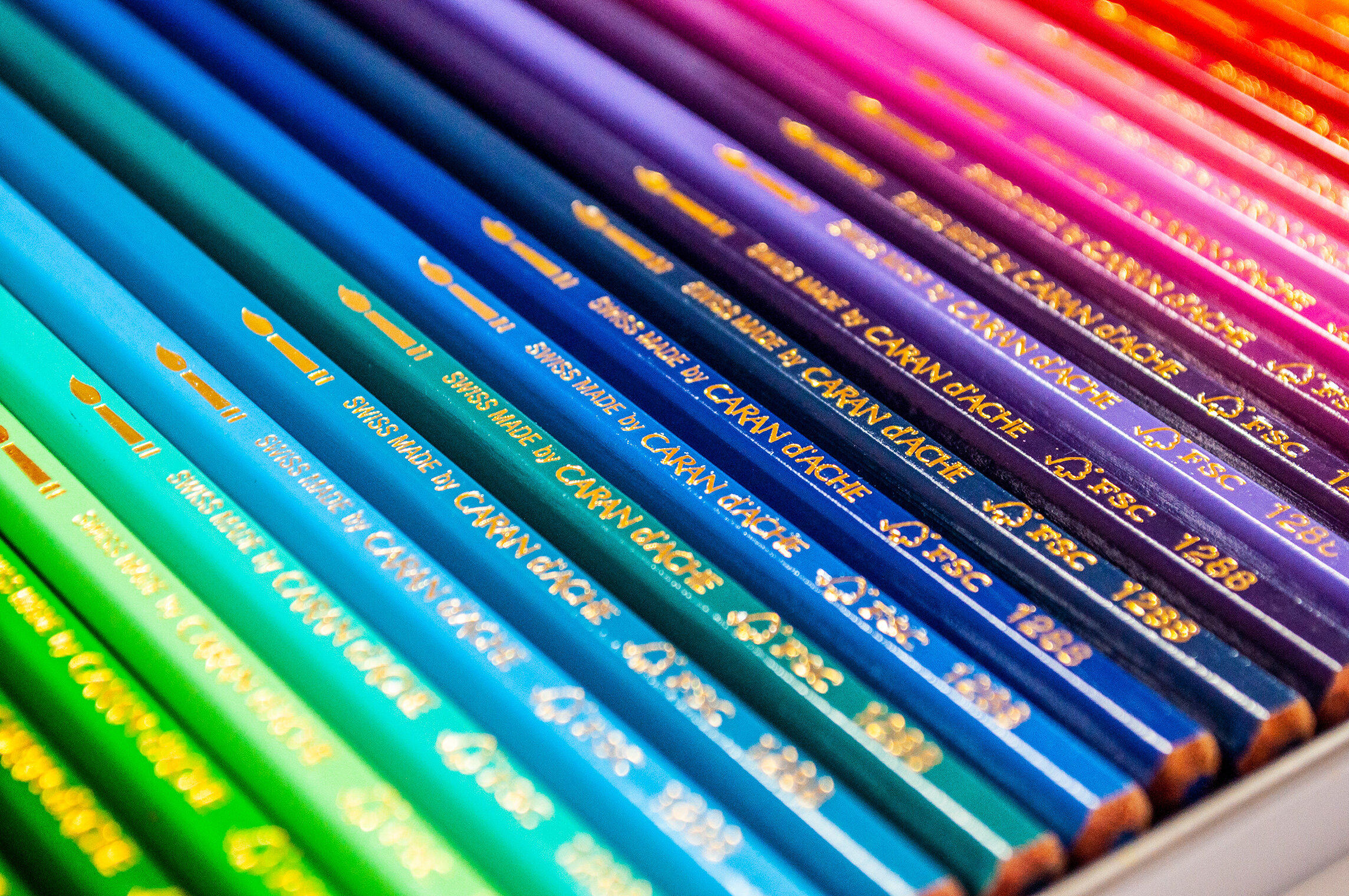Lápices de colores Caran d'Ache Fancolor, 40 colores