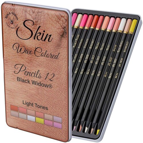 Black Widow Monarch Colored Pencils For Adult Coloring - 48 Coloring  Pencils With Smooth Pigments - Best Color Pencil Set For Adult Coloring  Books An - Imported Products from USA - iBhejo