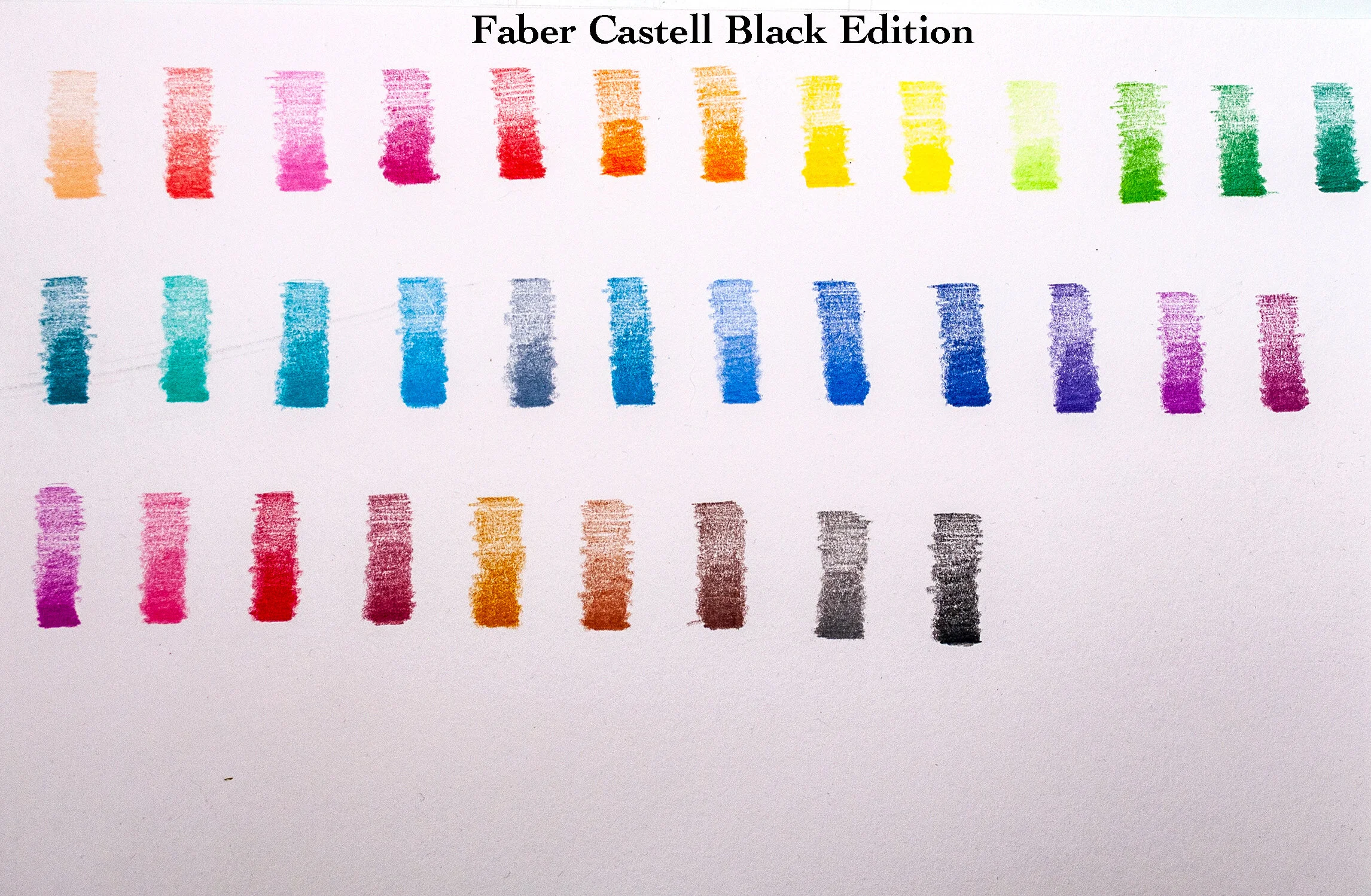 Faber Castell Black Edition Super Soft Colored Pencils. — The Art Gear