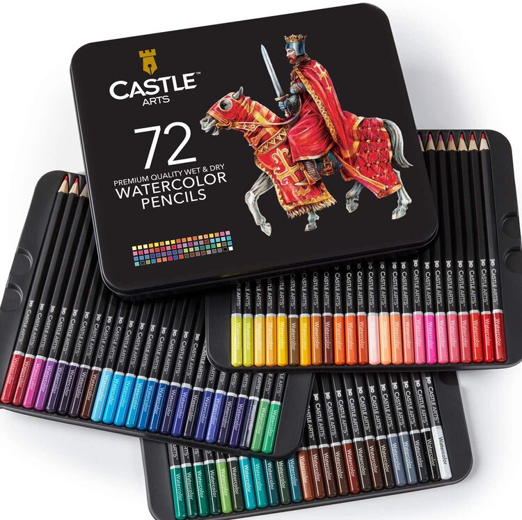 Castle Art Watercolour Pencils Review — The Art Gear Guide