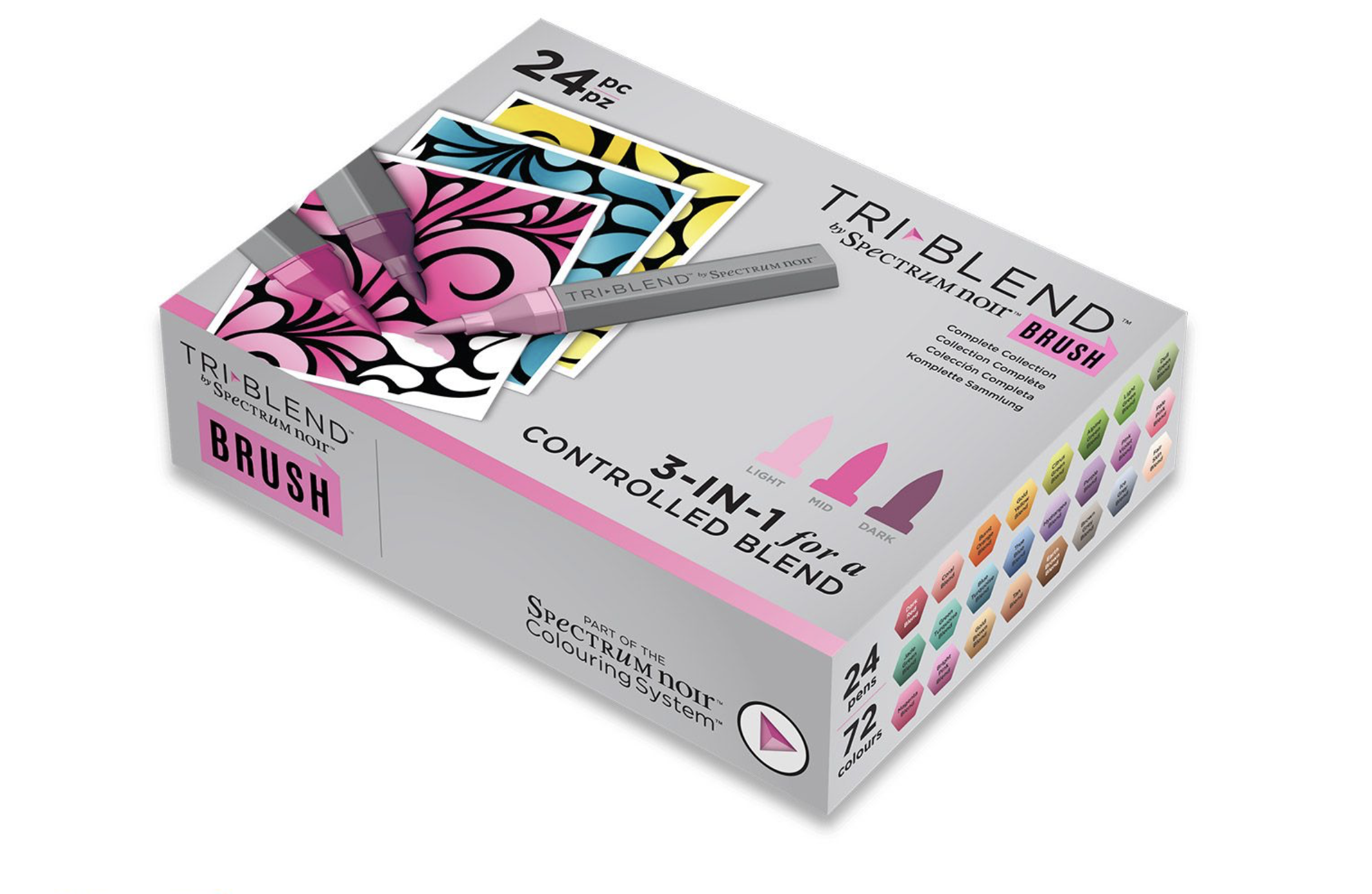 Spectrum Noir 24 Set Tri-Blend Markers