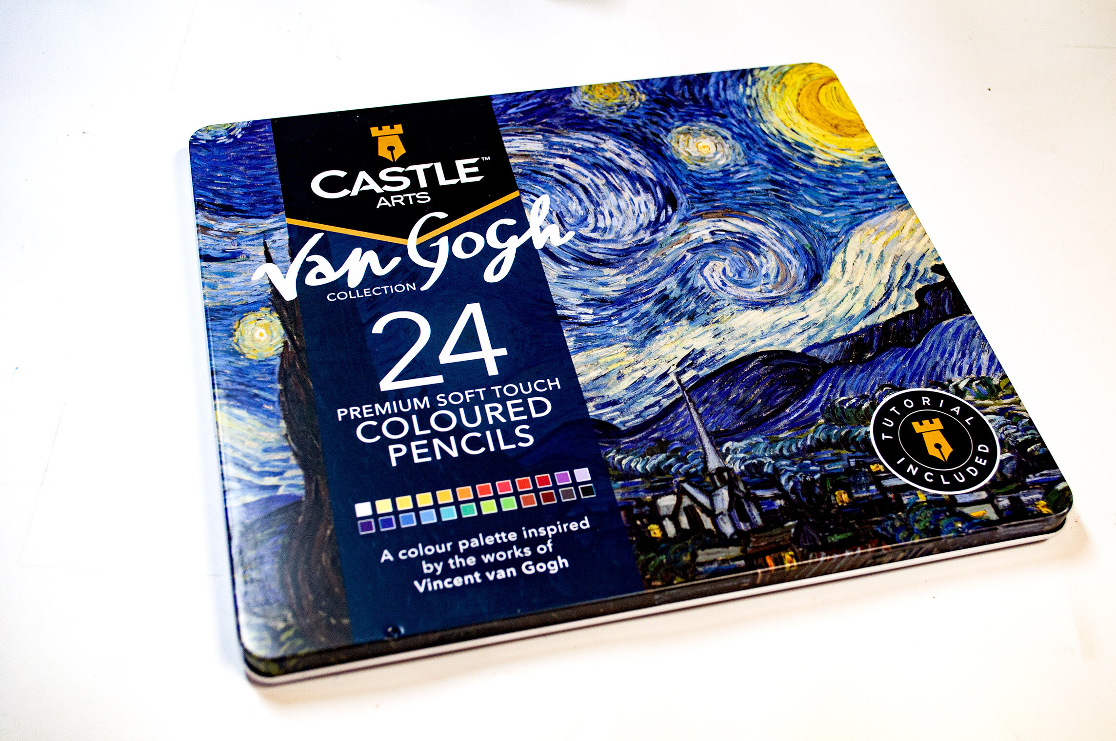 Castle Art Supplies 72 Colored Pencils Set Premium Soft Touch