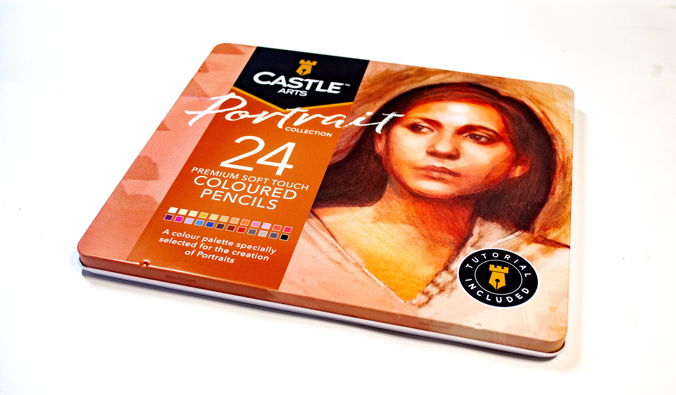 Castle Arts 24 Piece Landscape Colored Pencil Set in Display Tin – Castle  Arts USA