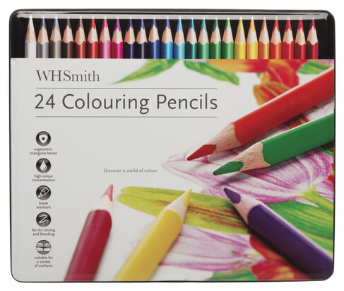 24 Set WH Smith Colouring Pencils Triangular.jpg