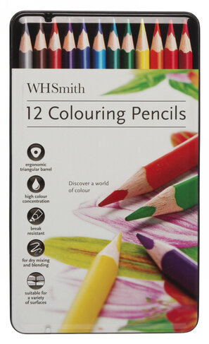 12 Set WH Smith Colouring Pencils Triangular.jpg