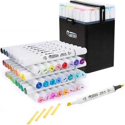 Another Alcohol Brush Marker? Artify Review – The Frugal Crafter Blog