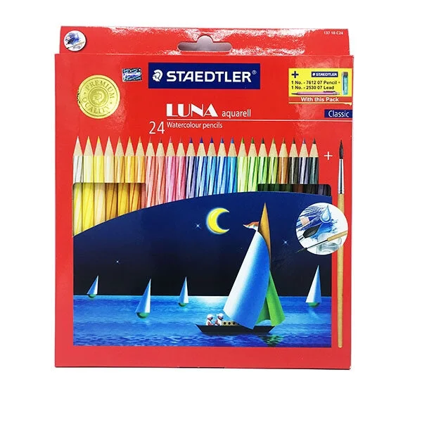 24 Staedtler Luna Watercolor Pencils 