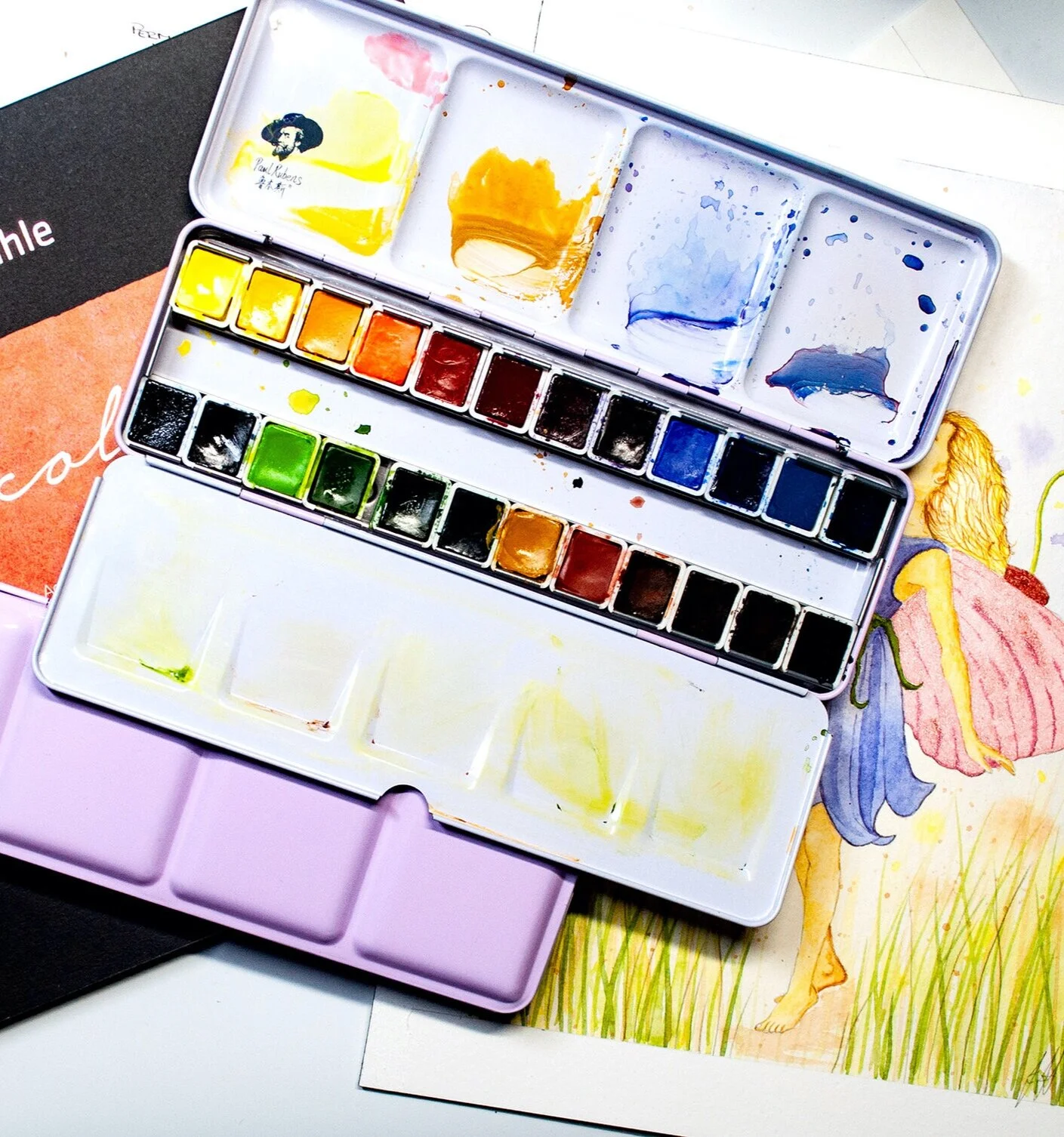 Review Of Paul Rubens Watercolors.
