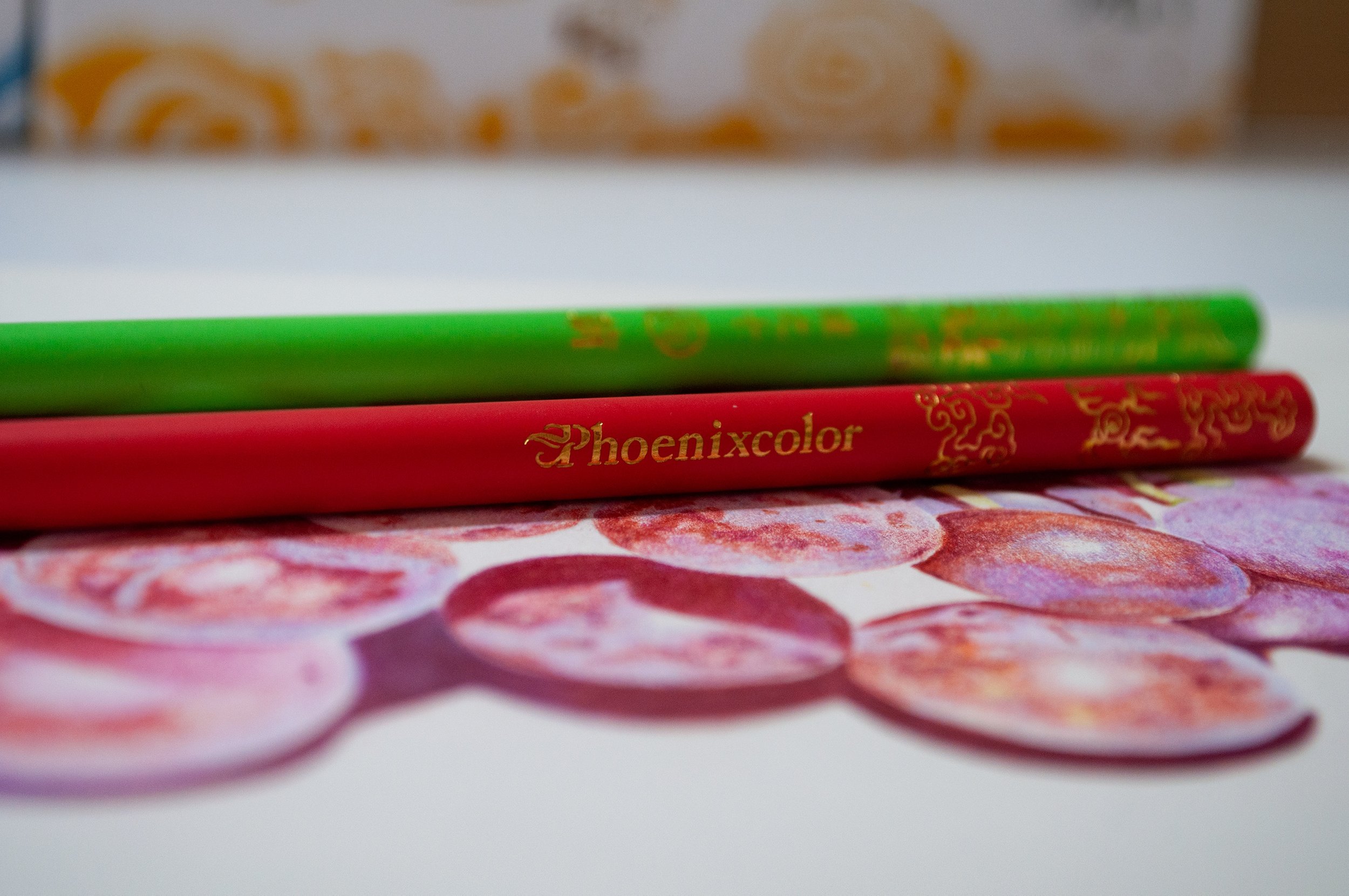 What do These Remind You of? Phoenixcolor soft colored pencil review 