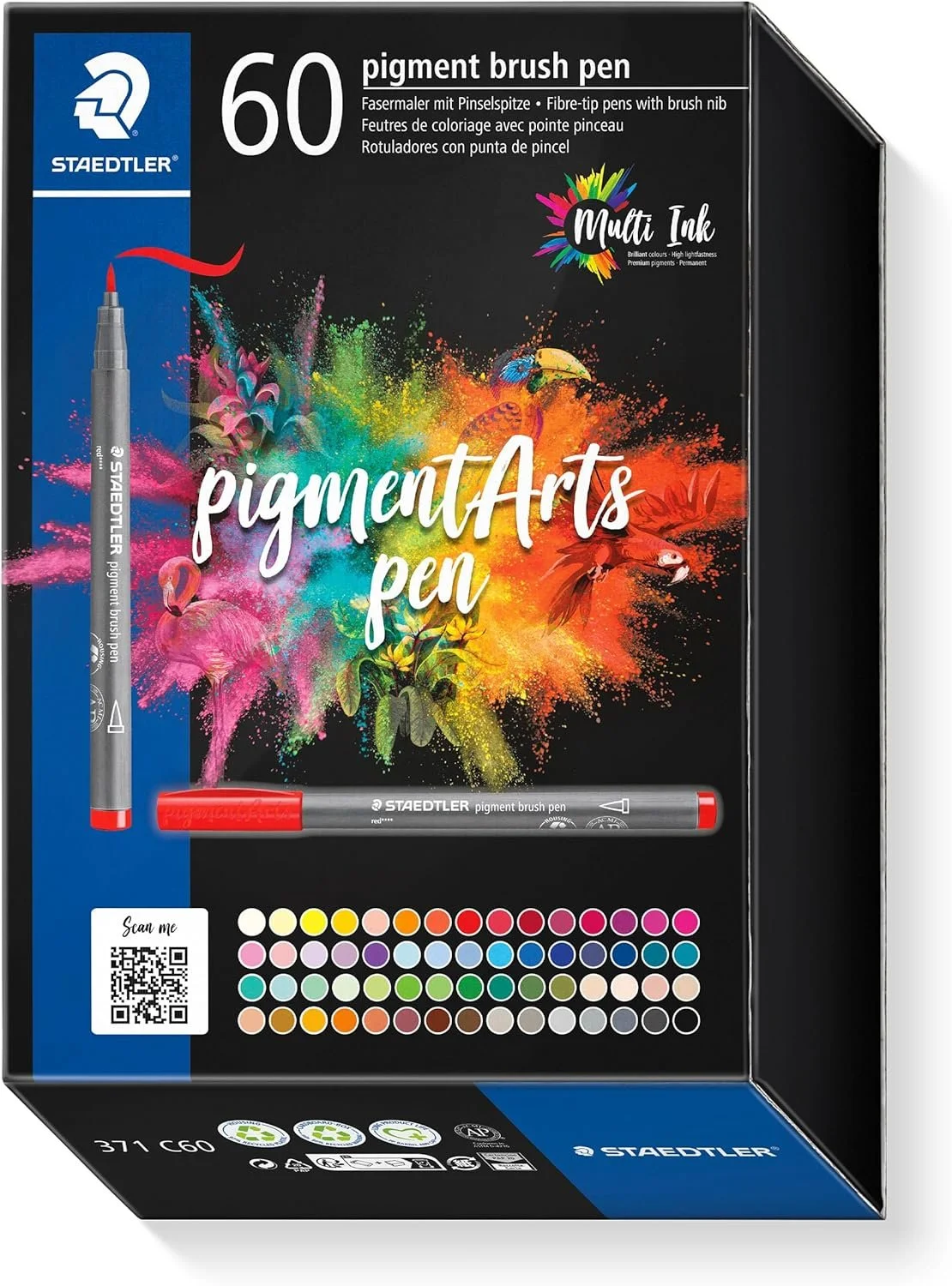 60 Set of Staedtler Pigment Art Pens