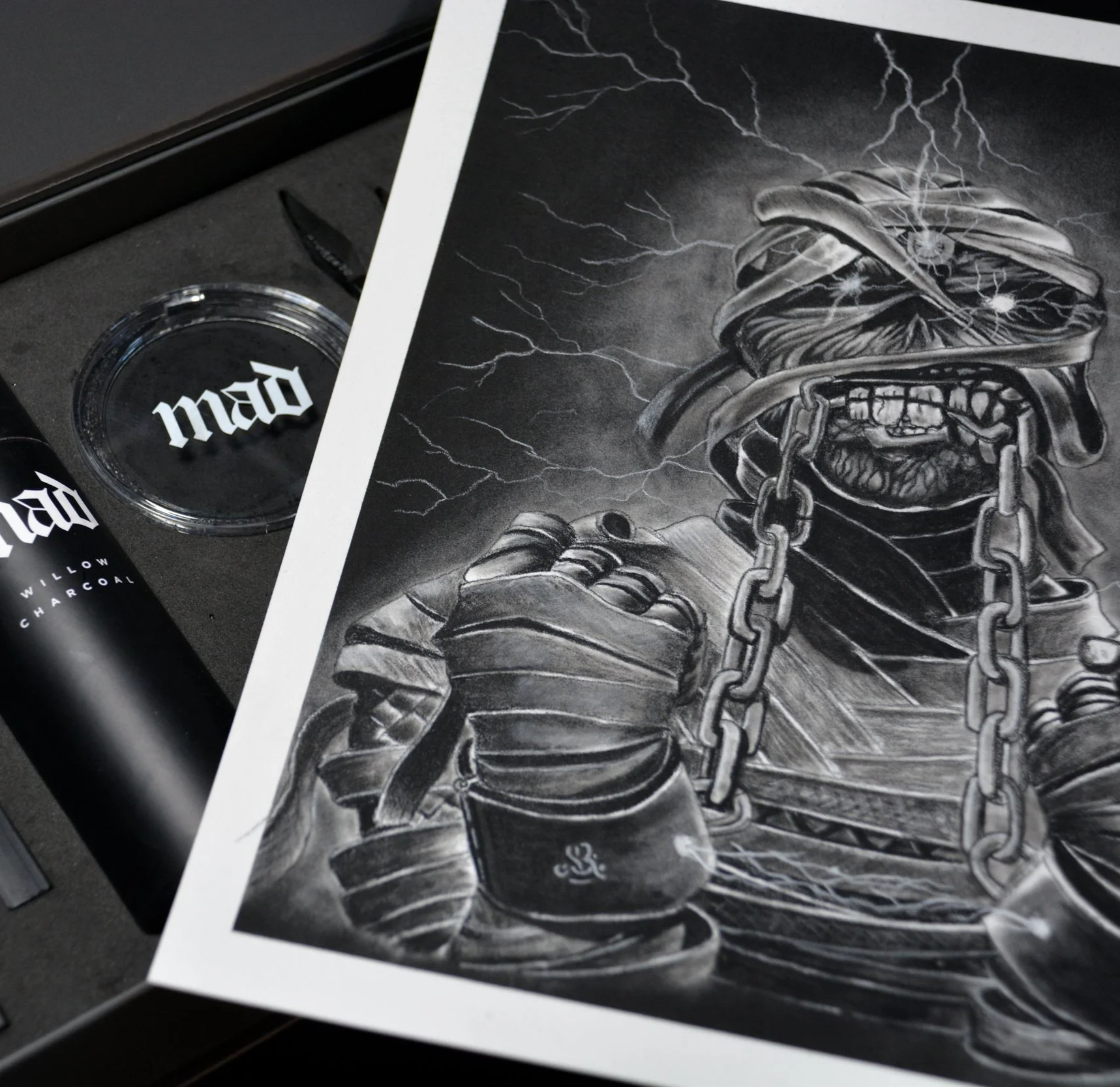 Mad Charcoal Review, Artist Josh Hernandez 