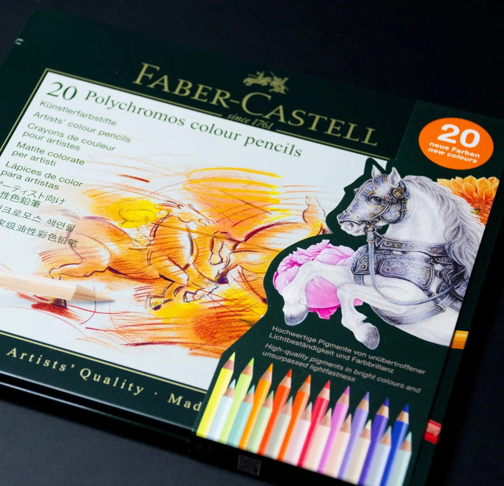 New Faber Castell Polychromos 20 Set 